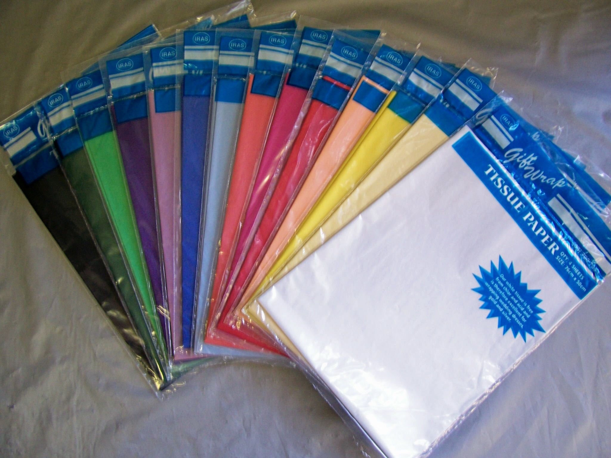 IRAS Australia Tissue Paper